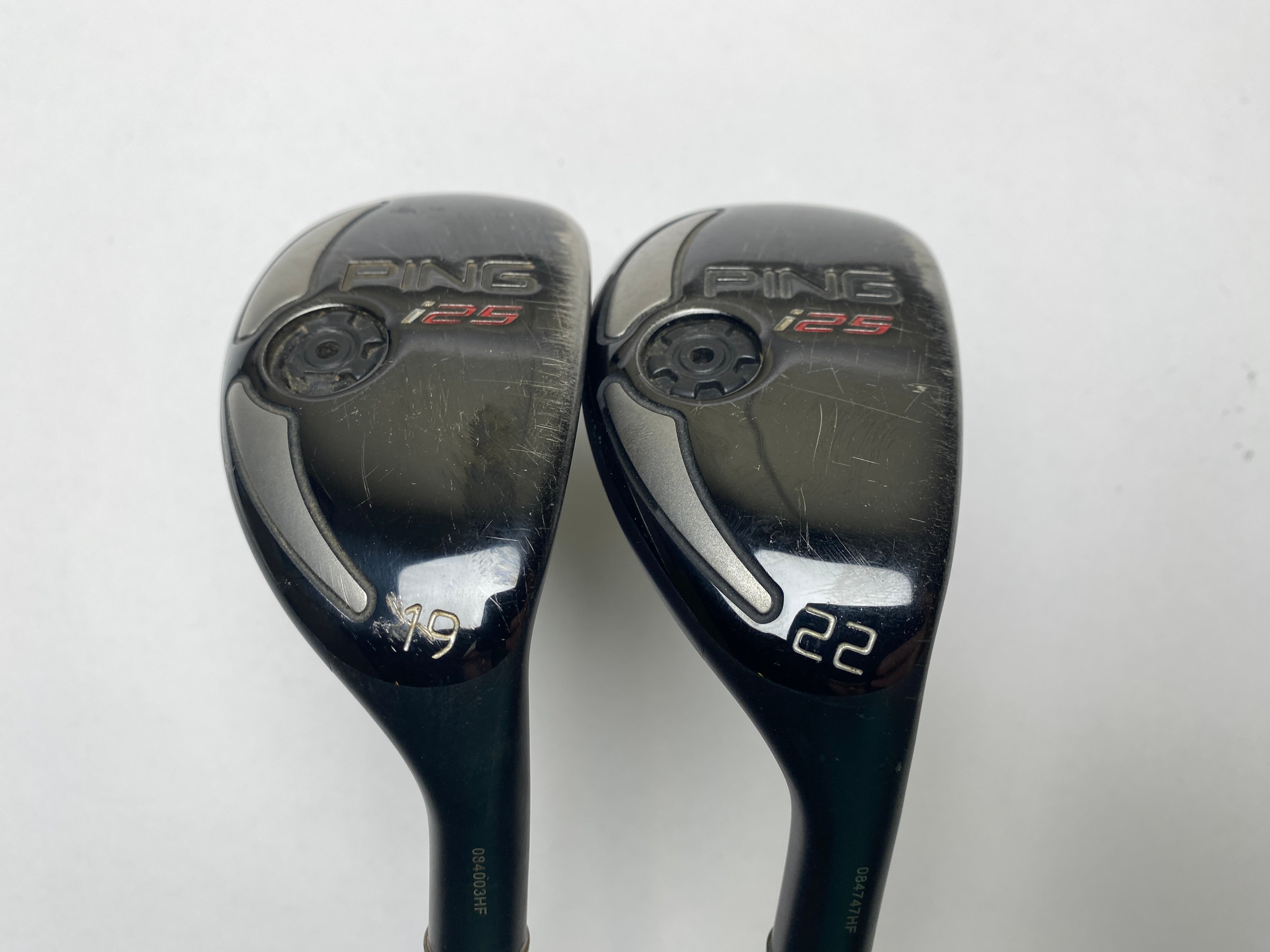 Ping I25 3 & 4 Hybrid Set 19* 22* Fujikura Pro 73 Stiff RH Midsize