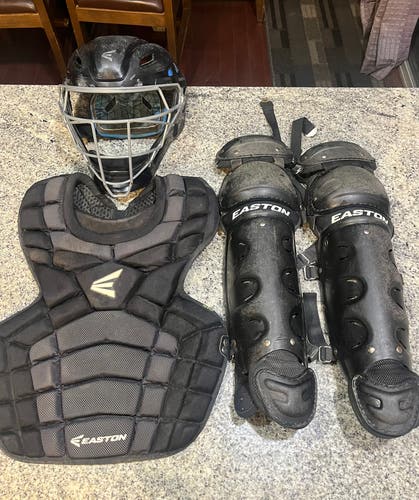 Used Easton Gametime Catcher's Set Intermediate