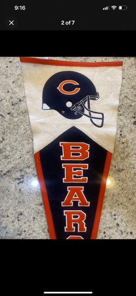 Chicago Bears NFL decorative pennant Wool