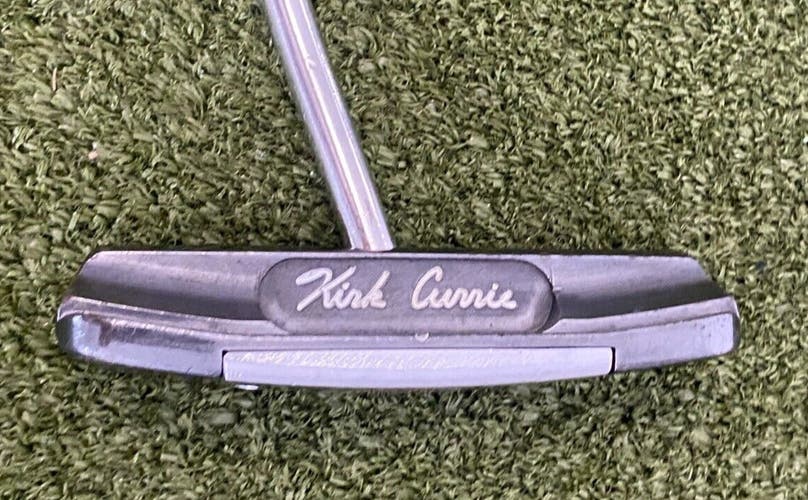 Kirk Currie Brazos 375g Putter RH 34" Kurr Golf Technology Steel (L6890)