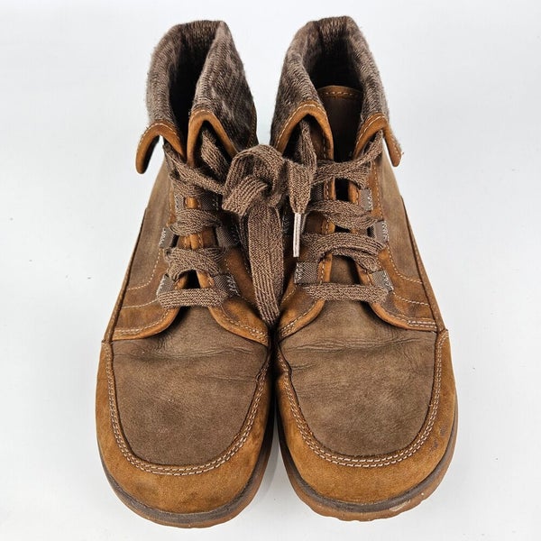 Chaco Barbary Chukka Ankle Booties Women s Brown Leather Shoe