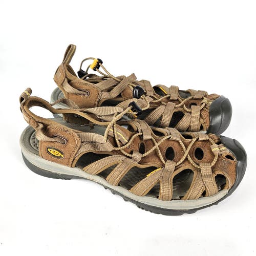 Keen Whisper Women's Brown Waterproof Hiking Trail Sport Sandals Size: 10