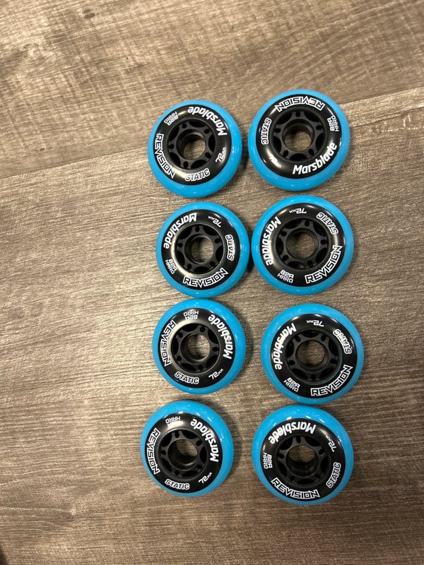 New 8pack 72mm Revision Marsblade Wheels