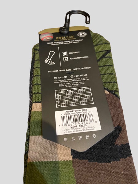 Stance MLB Camo Armed Forces Over the Calf Sock