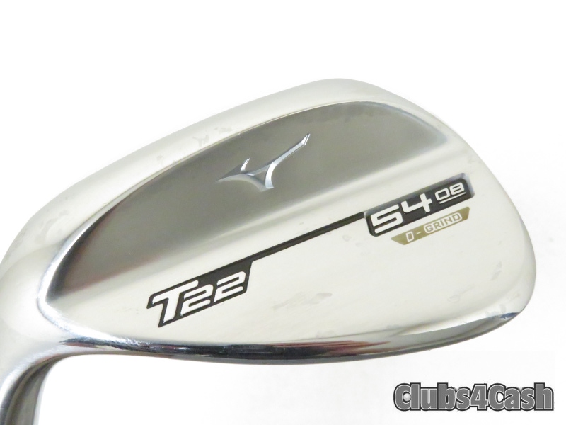 Mizuno T22 Wedge Satin Chrome Dynamic Gold Tour Issue S400 D Grind 54° 08 LEFT