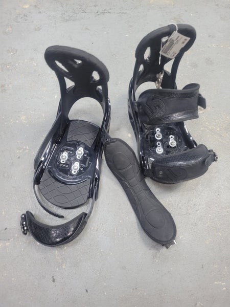 Used Burton Custom Lg Men s Snowboard Bindings