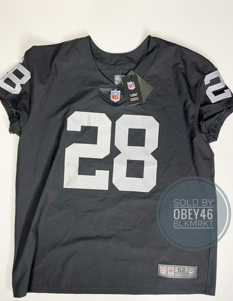 Nike Elite Las Vegas Raiders Josh Jacobs On Field Jersey
