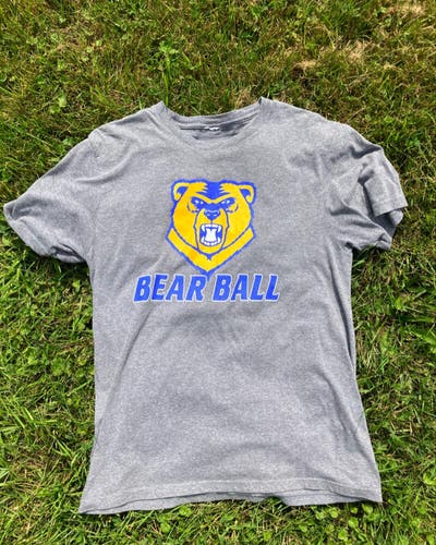 Western New England university Lacrosse bear ball t shirt large