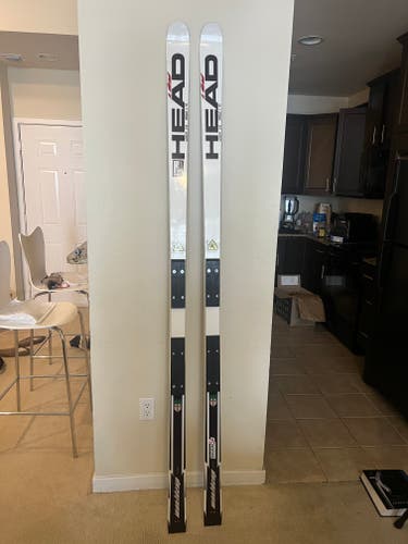 Head Worldcup DH Race Skis 216cm masters speed