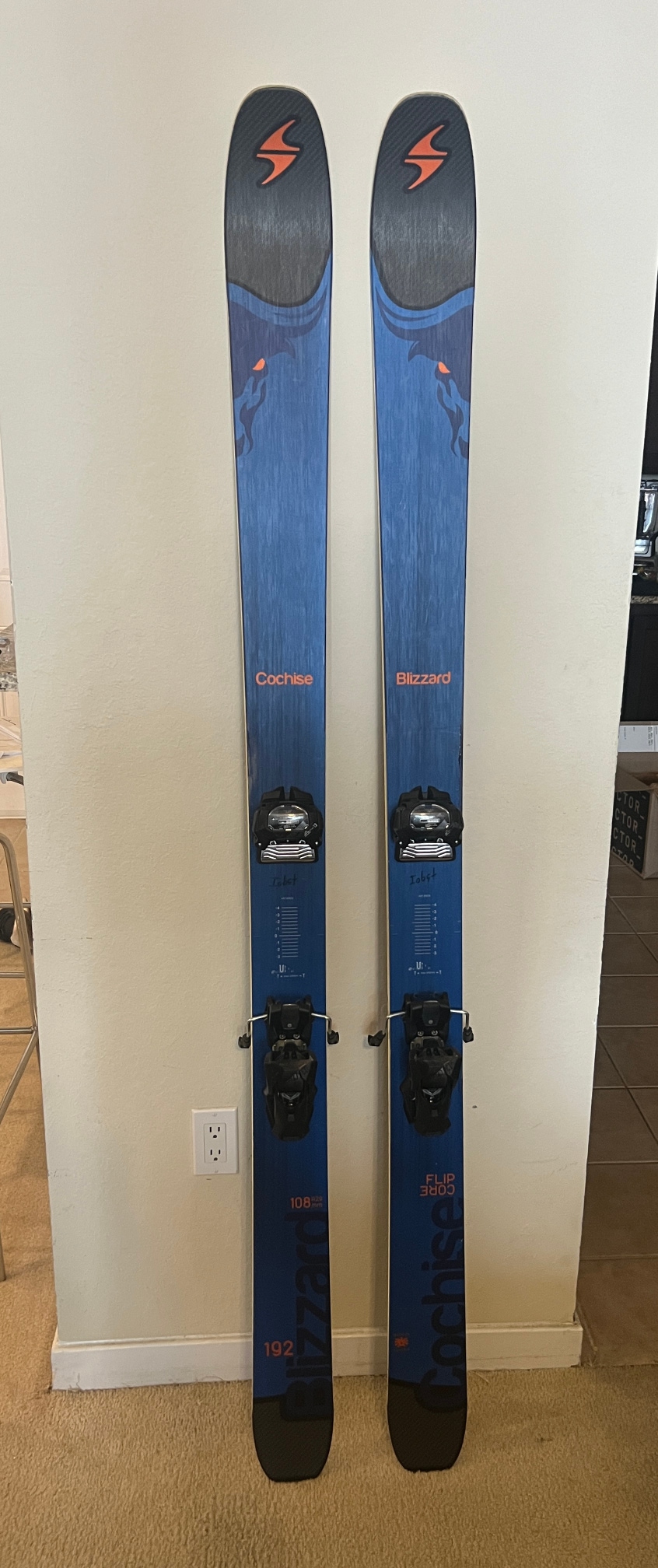 Blizzard Cochise 192 cm Skis With Tyrolia Attack 13 Bindings