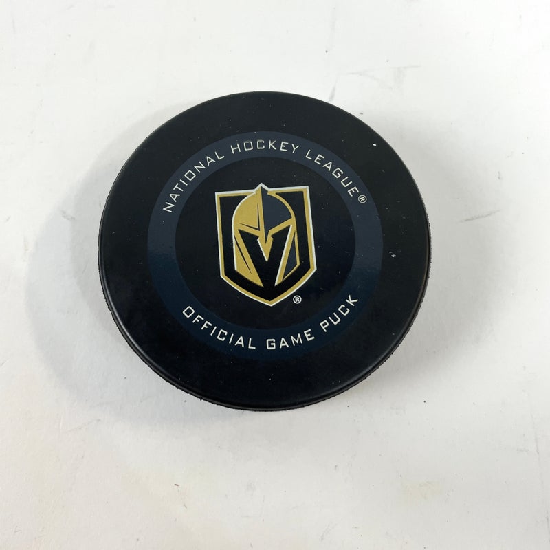 Vegas Golden Knights NHL Authentic Game Puck