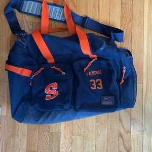 Sarycuse team issued lacrosse bag