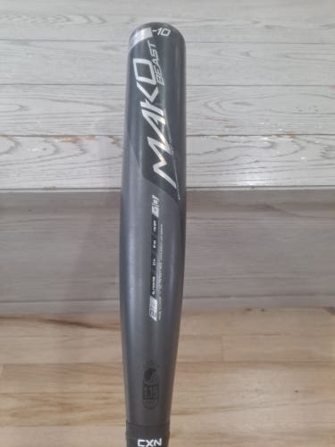 Used USSSA Certified 2017 Easton Composite Mako Beast Bat (-10) 10 31"
