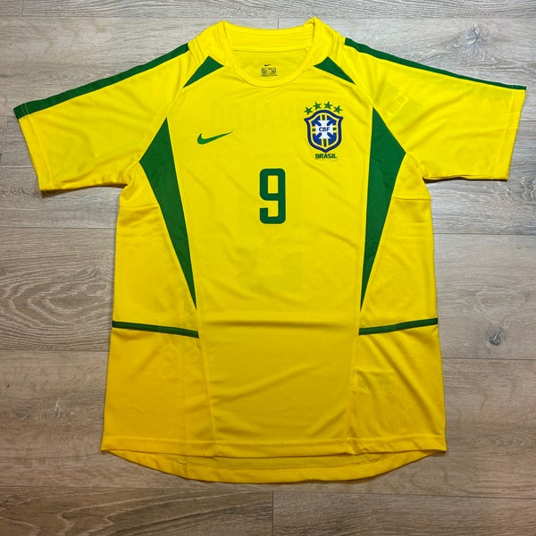 Vintage Ronaldo Brazil World Cup Soccer Jersey Men XL for Sale in