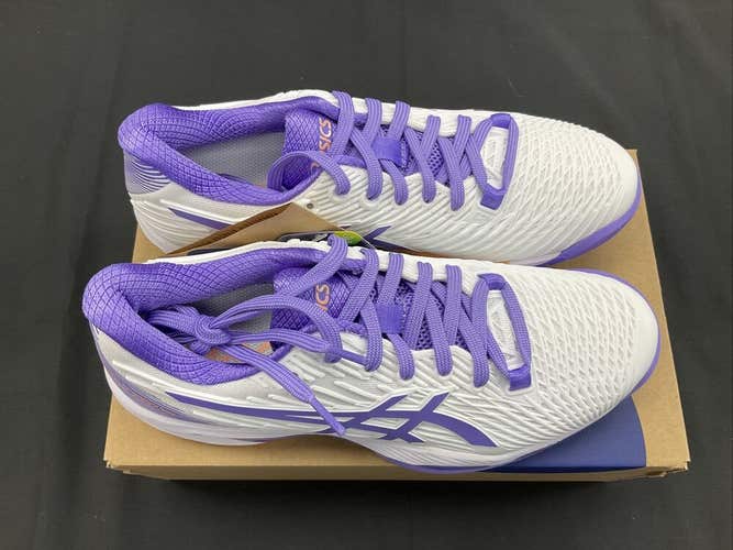 Size 7.0 - ASICS Solution Speed FF 2 - White/Amethyst
