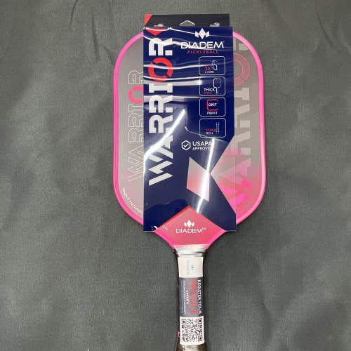 Diadem Warrior (Pink) Pickleball Paddle - Authorized Dealer with Warranty