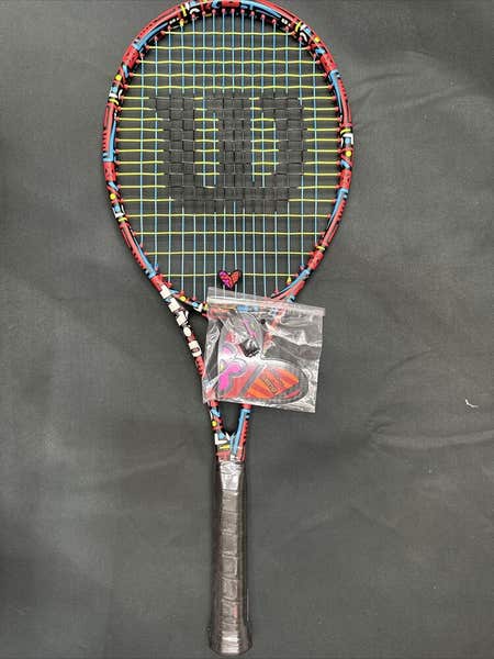 Wilson PRO STAFF 97 V13 BRITTO HEARTS TENNIS RACKET Size 4 (4 3/8 
