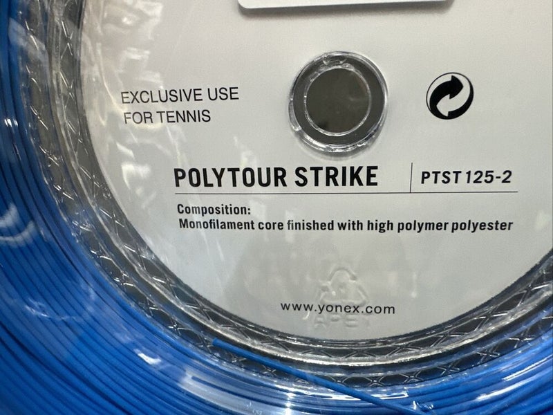Yonex Poly Tour Strike Tennis String Reel Blue - PTGSTBLR