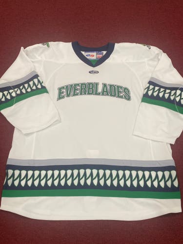 Florida Everblades XXL Athletic Knit Game Jersey Item#PDFLGJ