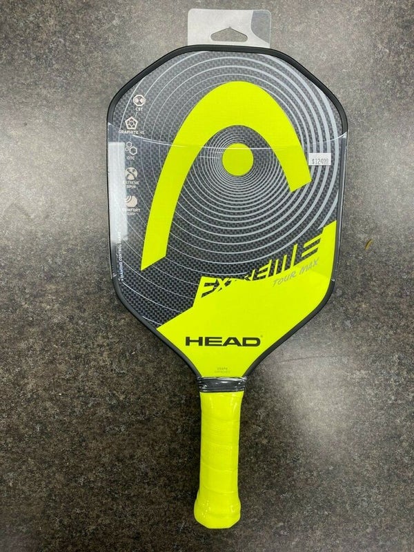 Head Extreme Tour Max Pickle Ball Paddle - Yellow/Black