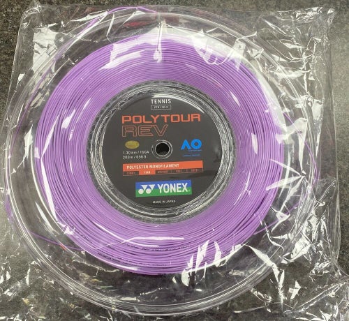 Yonex Polytour Rev 1.30mm / 16 GA - Purple / Firm