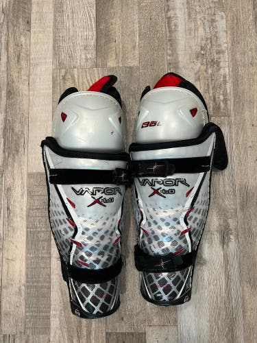 C2-3 Junior Used Bauer Vapor X60 Shin Pads 12” Retail