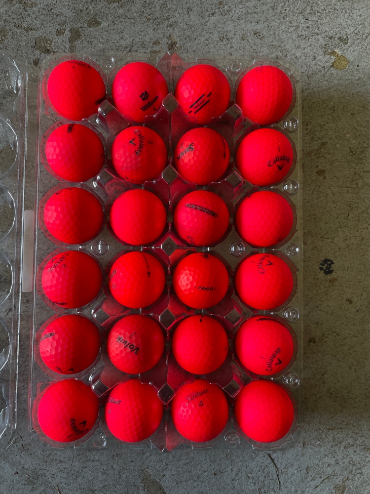 Used  24 Pack (2 Dozen) Assorted Balls