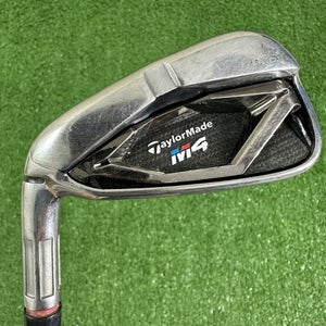 TaylorMade M4 Single 7 Iron KBS Regular Flex 85g MAX Steel Left Handed 37.5”