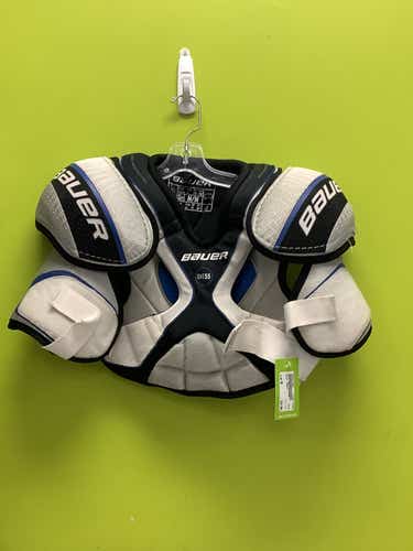 Used Bauer One55 Md Hockey Shoulder Pads