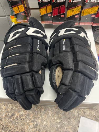 Used CCM 4R Pro Gloves 14"