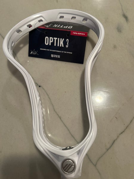 Brand new Men’s maverick lacrosse head optik 3