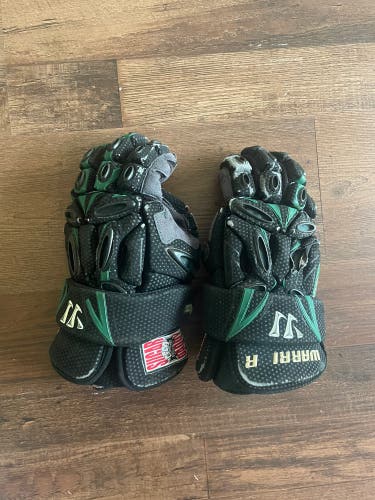 Used Player's Warrior 13" Sugar Daddy Lacrosse Gloves