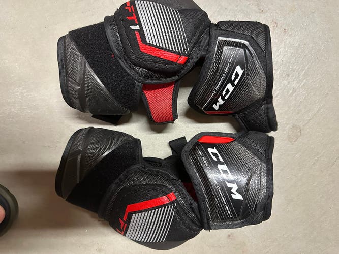 Used Large CCM JetSpeed FT1 Elbow Pads
