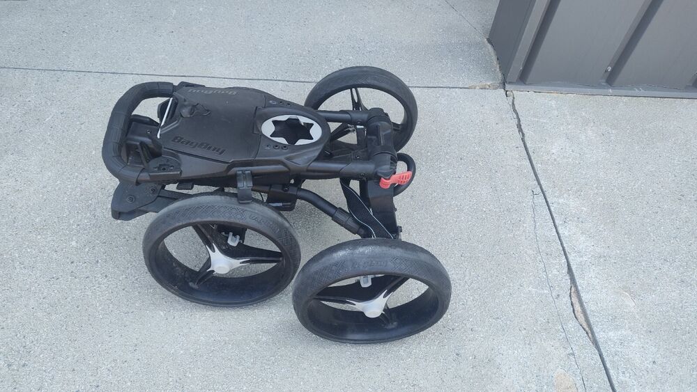 Used Bag Boy M 300 2 Wheel Push Cart 2 Wheel Aluminum Golf Carts