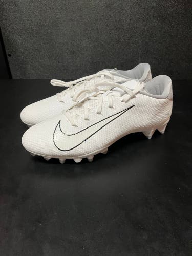White Nike Vapor Edge Team Cleat Size 11.5 (NEVER WORN)