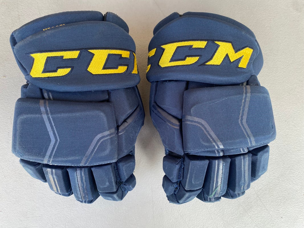 CCM QuickLite HGQL Pro Stock Hockey Gloves 14" BLUES 4354
