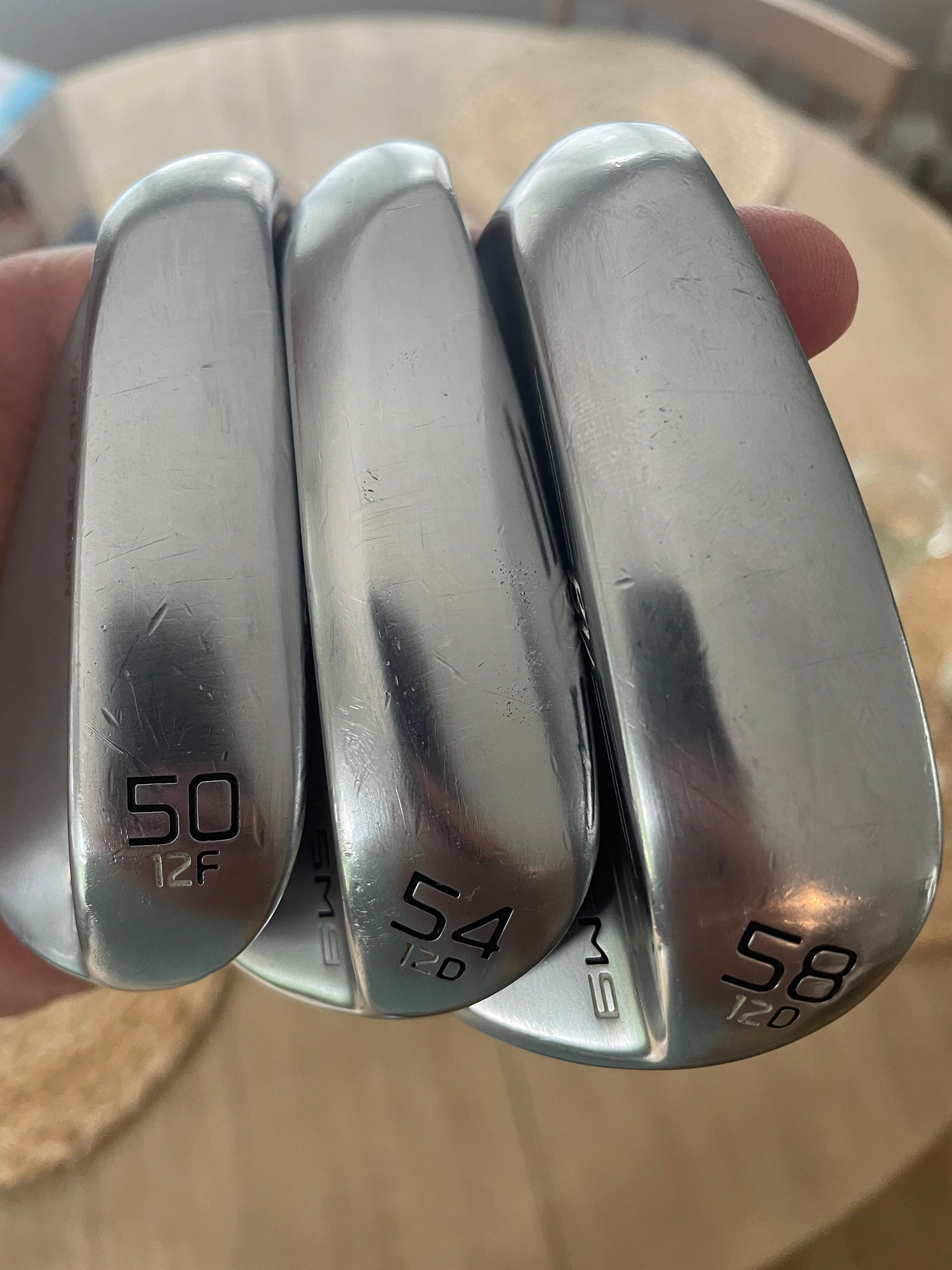 Men's Left Handed Titleist Vokey SM9 Wedges 50 54 58 Degree