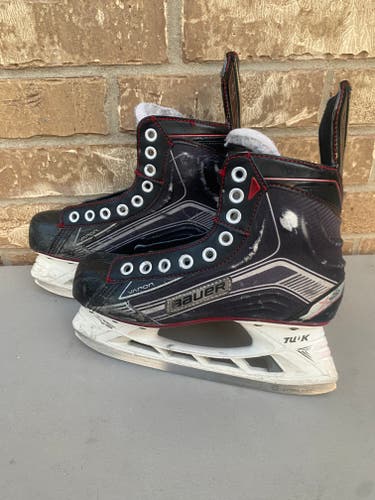 A03 Junior Used Bauer Vapor X500 Hockey Skates D&R (Regular) Retail 4.0