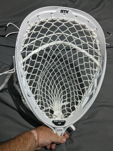 New Strung STX Eclipse 2 Goalie Head
