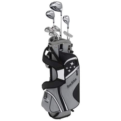 Tour Edge Lady Edge Complete Half Set (Black/White, PETITE) 2020 NEW