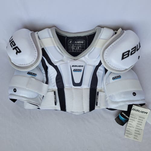 new Bauer NHL Pro senior Large pro stock shoulder pads