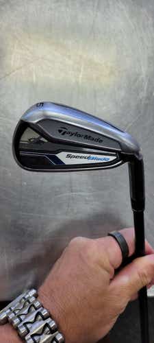 Used Taylormade Speedblade 5 Iron Senior Flex Graphite Shaft Individual Irons