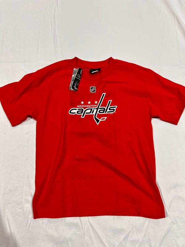 New Youth Large (Stained) Washington Capitals T-Shirt
