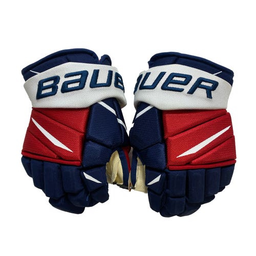 Barely Used Bauer Vapor 2X Pro Hockey Gloves - short cuff - Dimitry Orlov