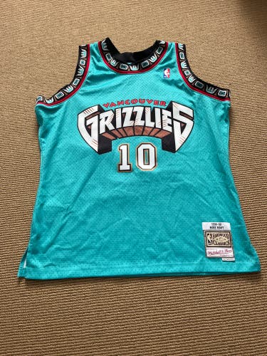 Mitchell & Ness Grizzlies Mike Bibby Jersey
