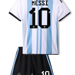 Messi Soccer Jersey Argentina Shirt and Shorts