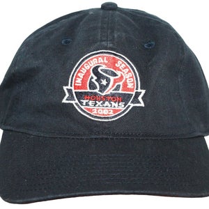 Vintage Houston Texans NFL Football Hat - Reebok Blue Cap Inaugural Season 2002