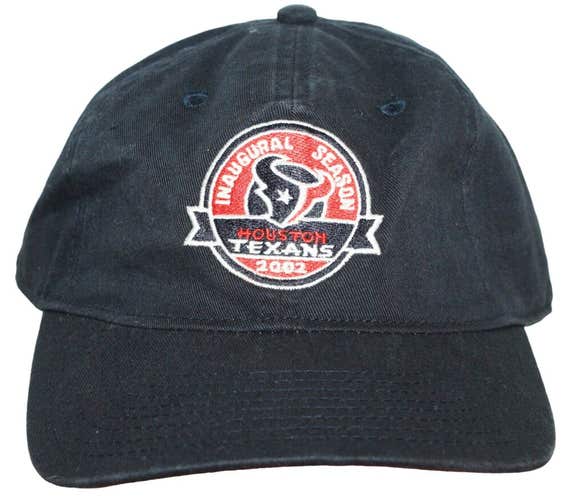 Vintage Houston Texans NFL Football Hat - Reebok Blue Cap Inaugural Season 2002