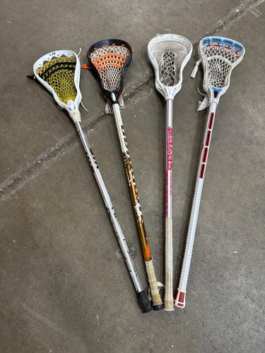 Used Lacrosse Stick Bundle