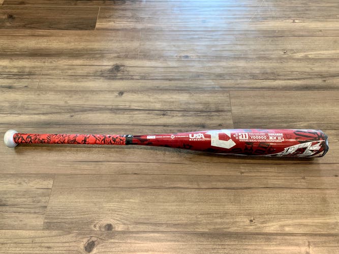2023 Demarini Voodoo One Piece (-11) USA Baseball Bat (30” / 19 oz)